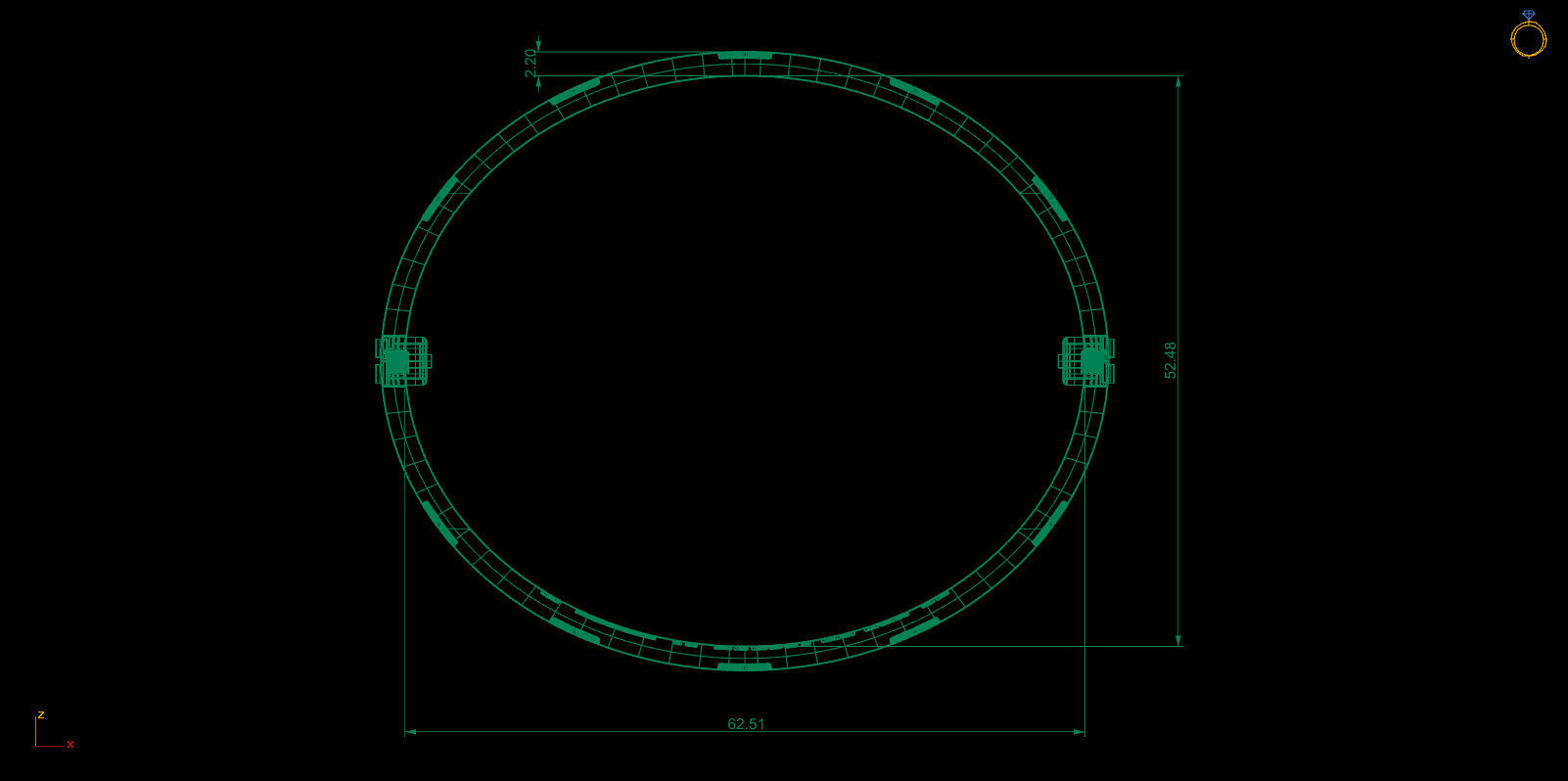 19 Size Bracelet 3D print model_2