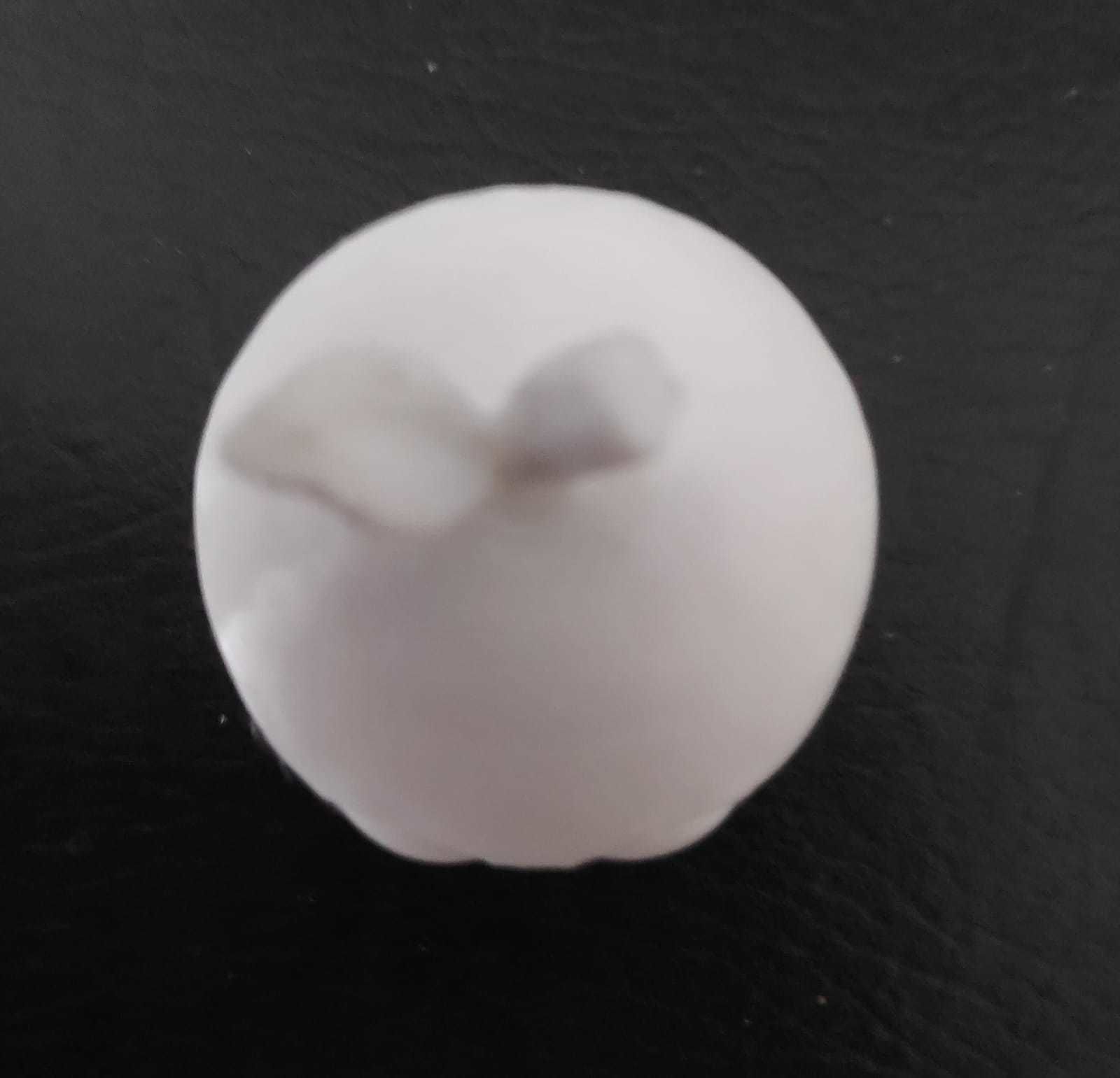 Orange plastic ball with two eyes 3D print model_10