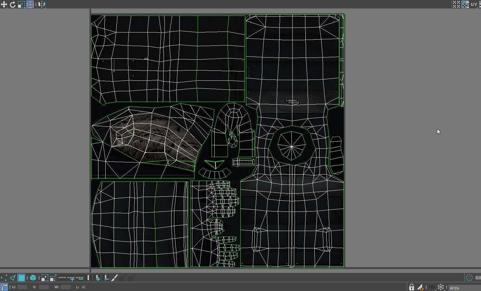 A young girl in a down jacket a ski suit Low-poly 3D model_22