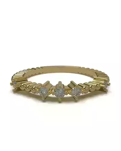 Little finger women ring