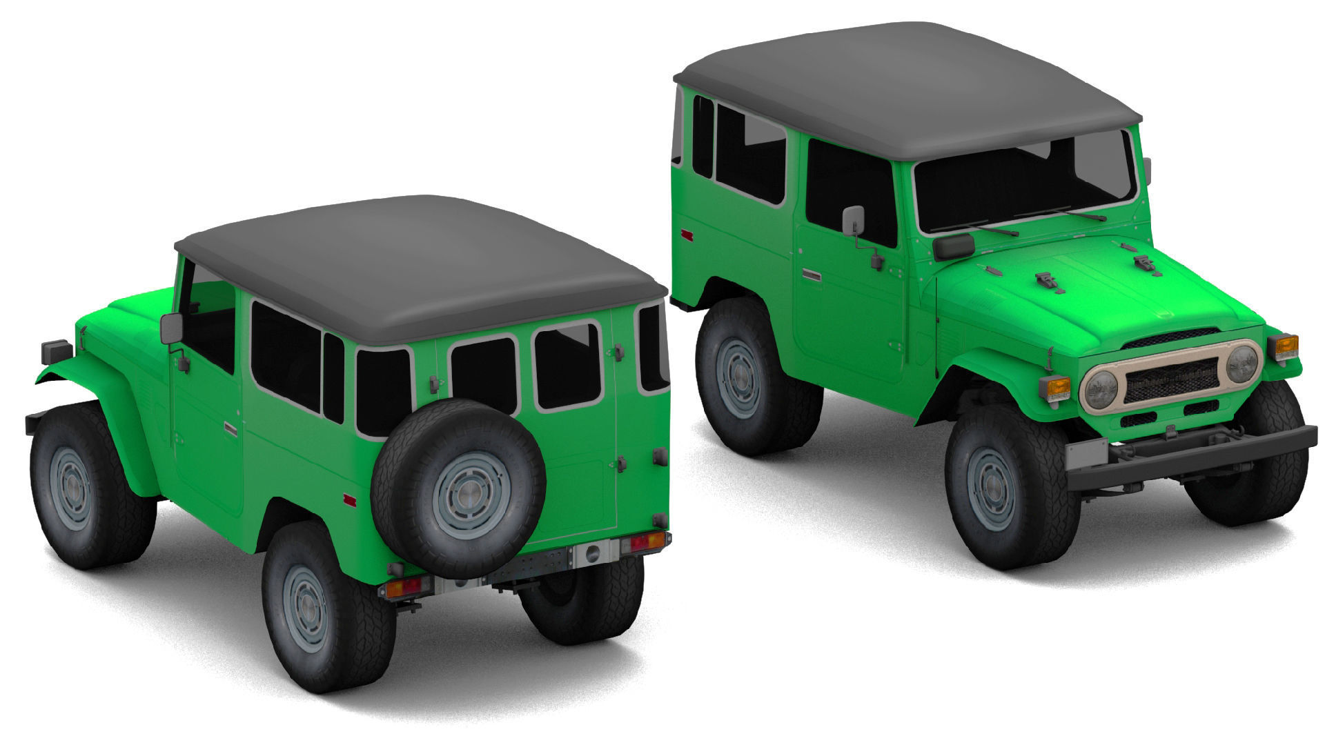 Vehicle-Pack Low-poly 3D model_30