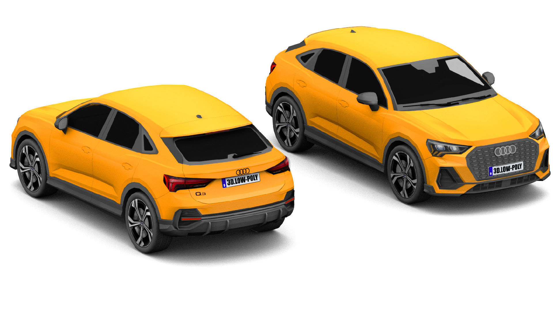 Vehicle-Pack Low-poly 3D model_18