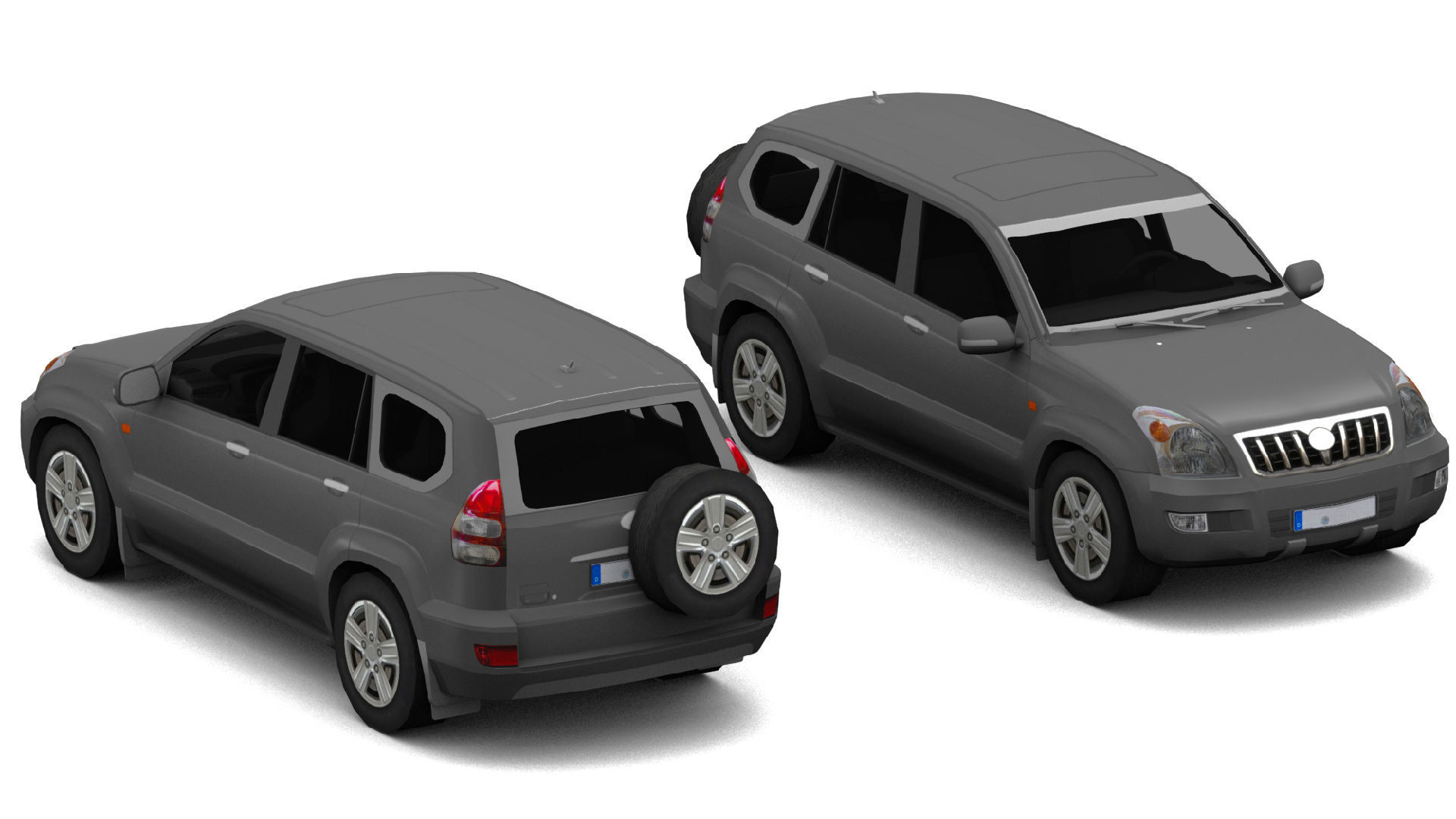 Vehicle-Pack Low-poly 3D model_31