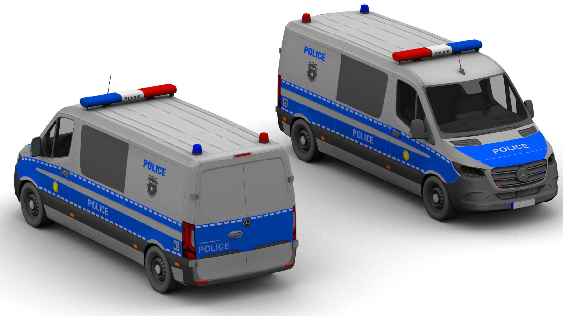 Vehicle-Pack Low-poly 3D model_40