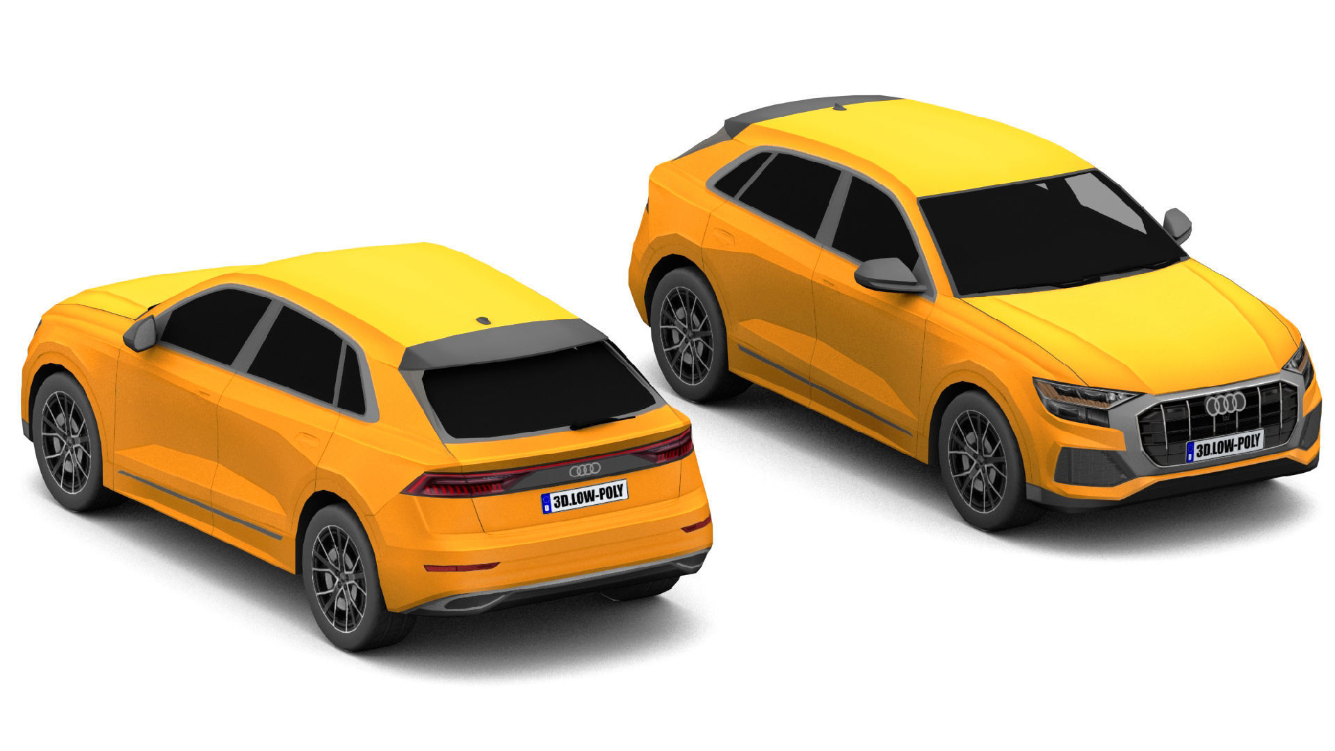 Vehicle-Pack Low-poly 3D model_3