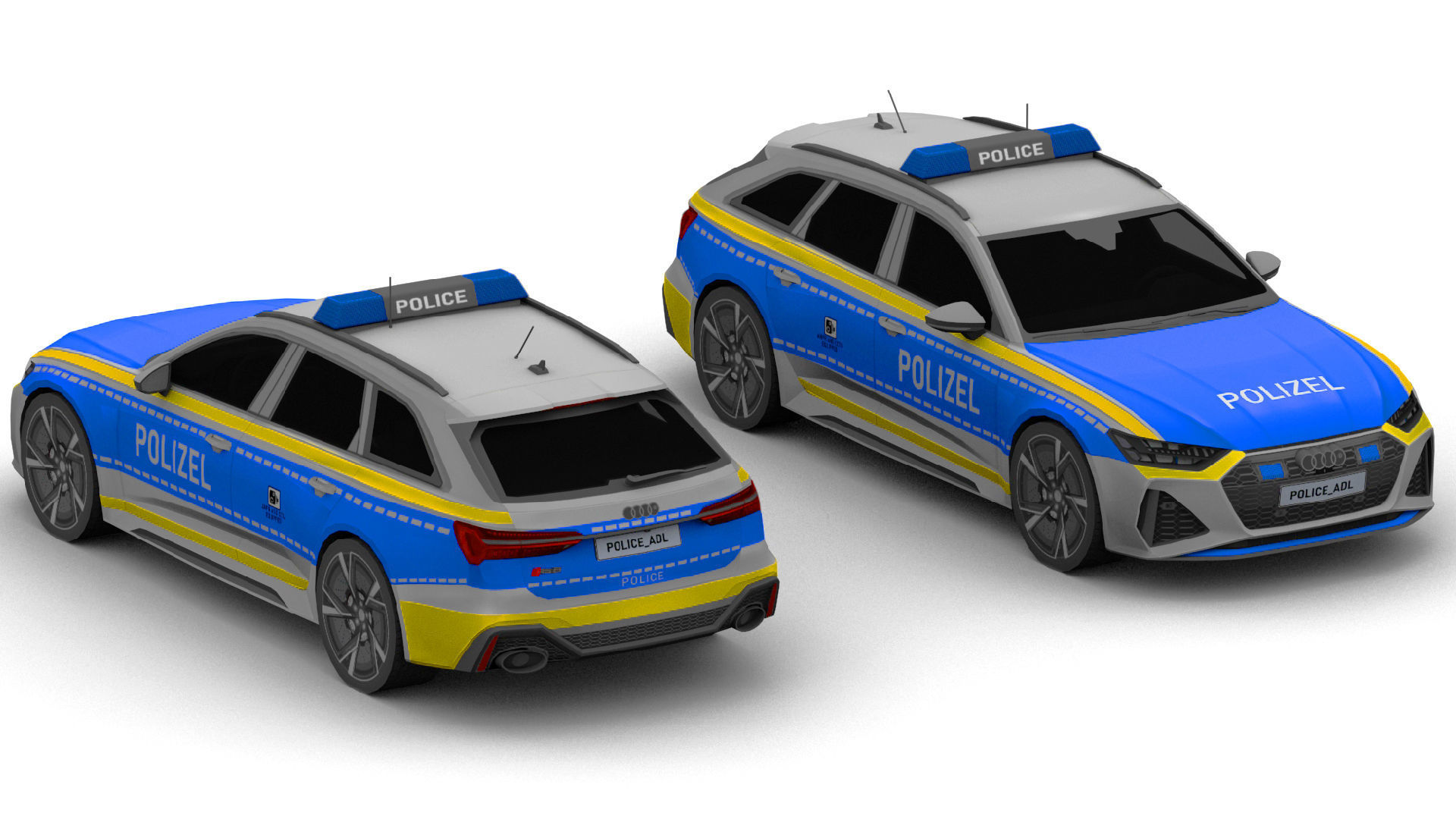 Vehicle-Pack Low-poly 3D model_19