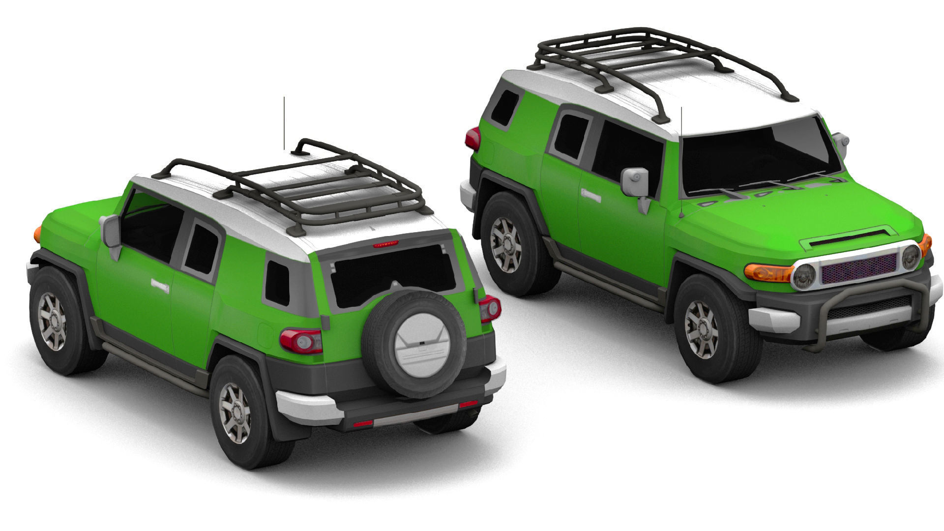 Vehicle-Pack Low-poly 3D model_8