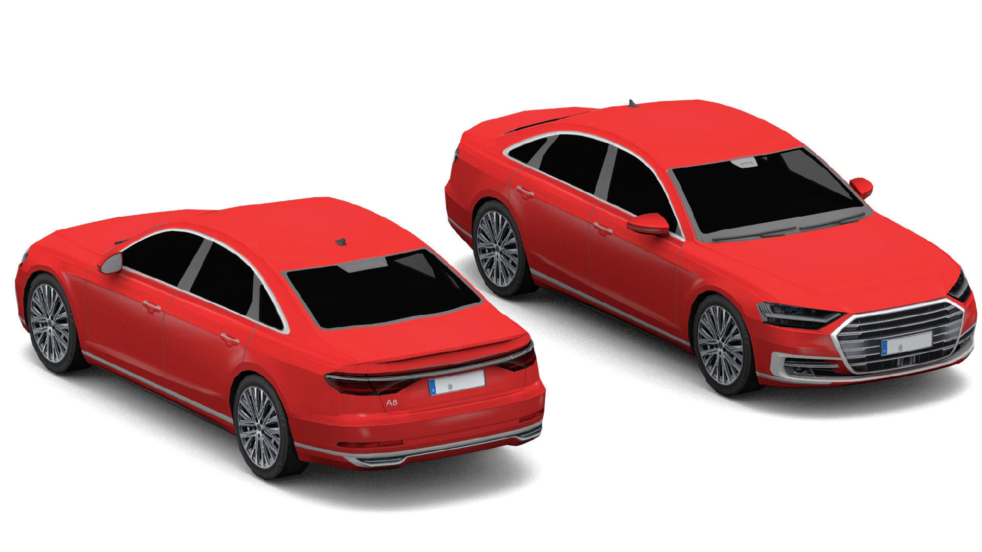 Vehicle-Pack Low-poly 3D model_7