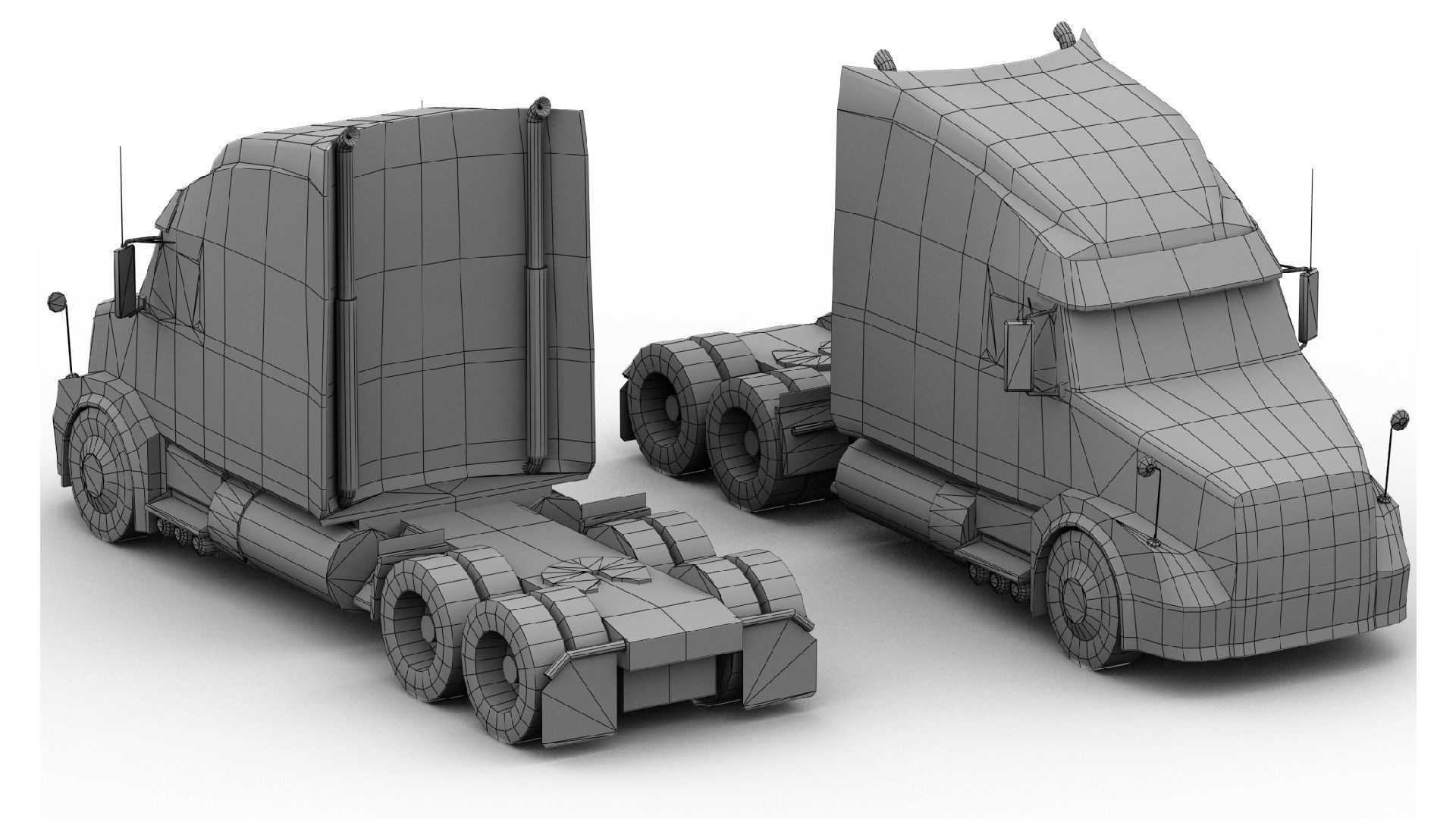 Vehicle-Pack Low-poly 3D model_69