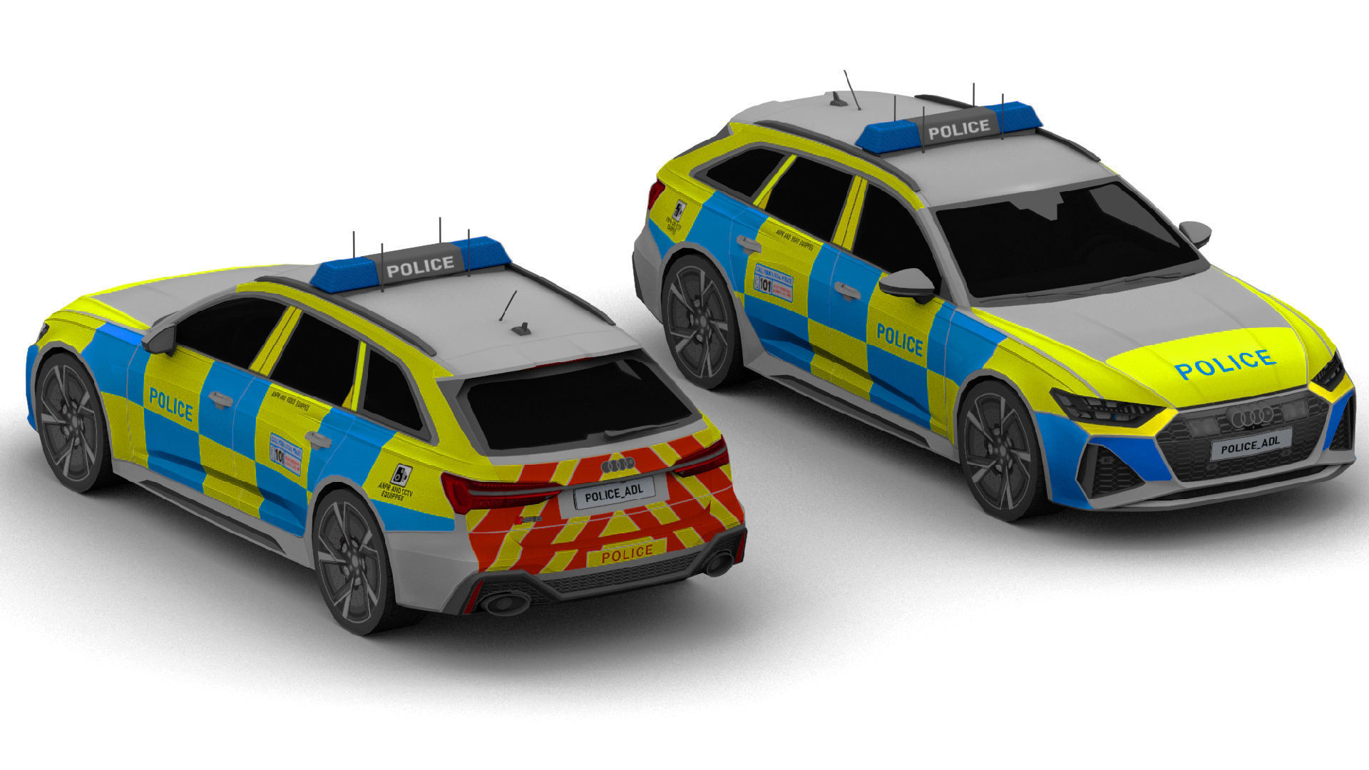 Vehicle-Pack Low-poly 3D model_14