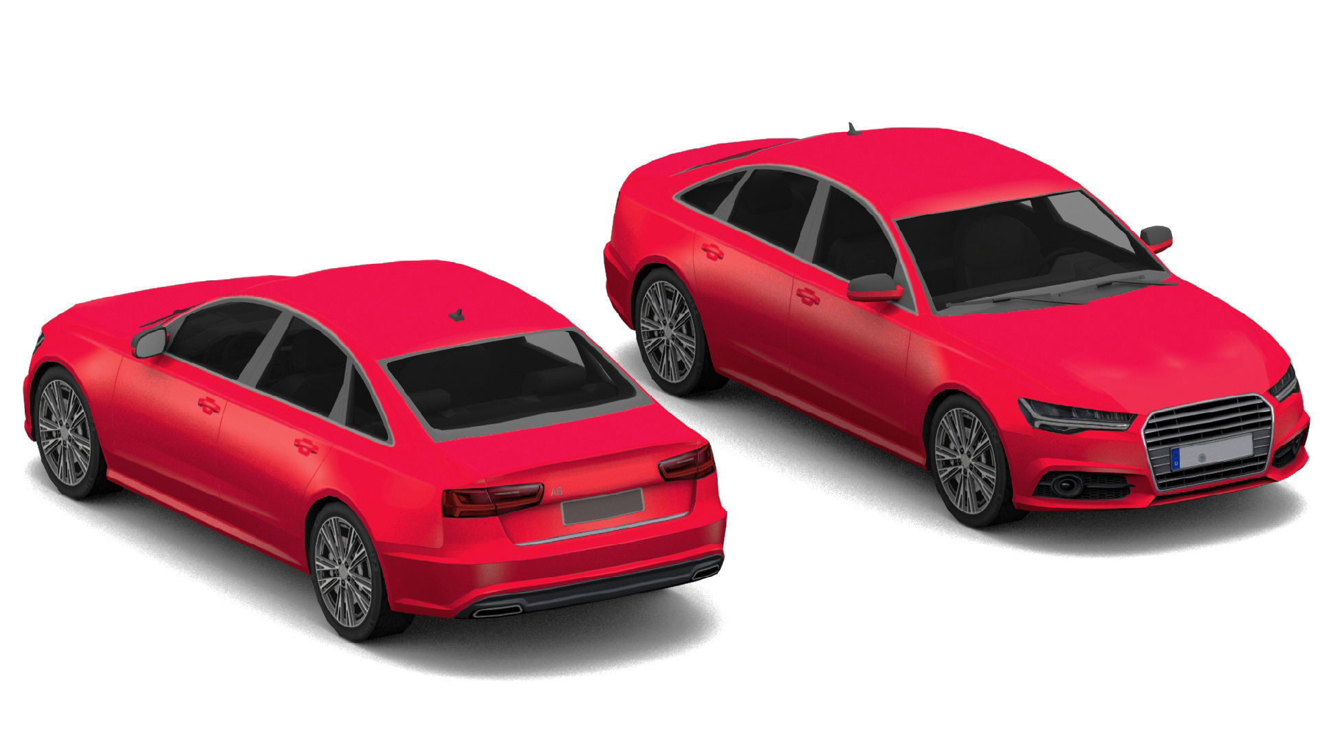 Vehicle-Pack Low-poly 3D model_17