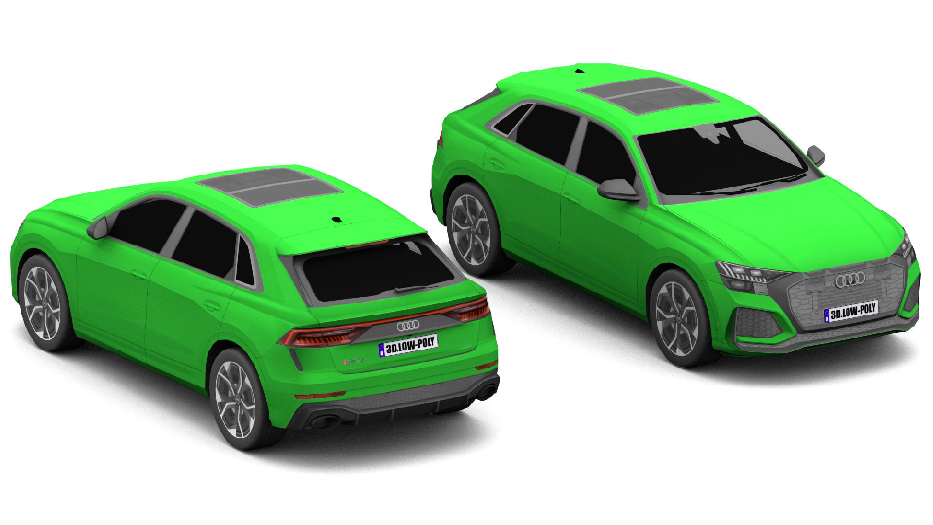 Vehicle-Pack Low-poly 3D model_35