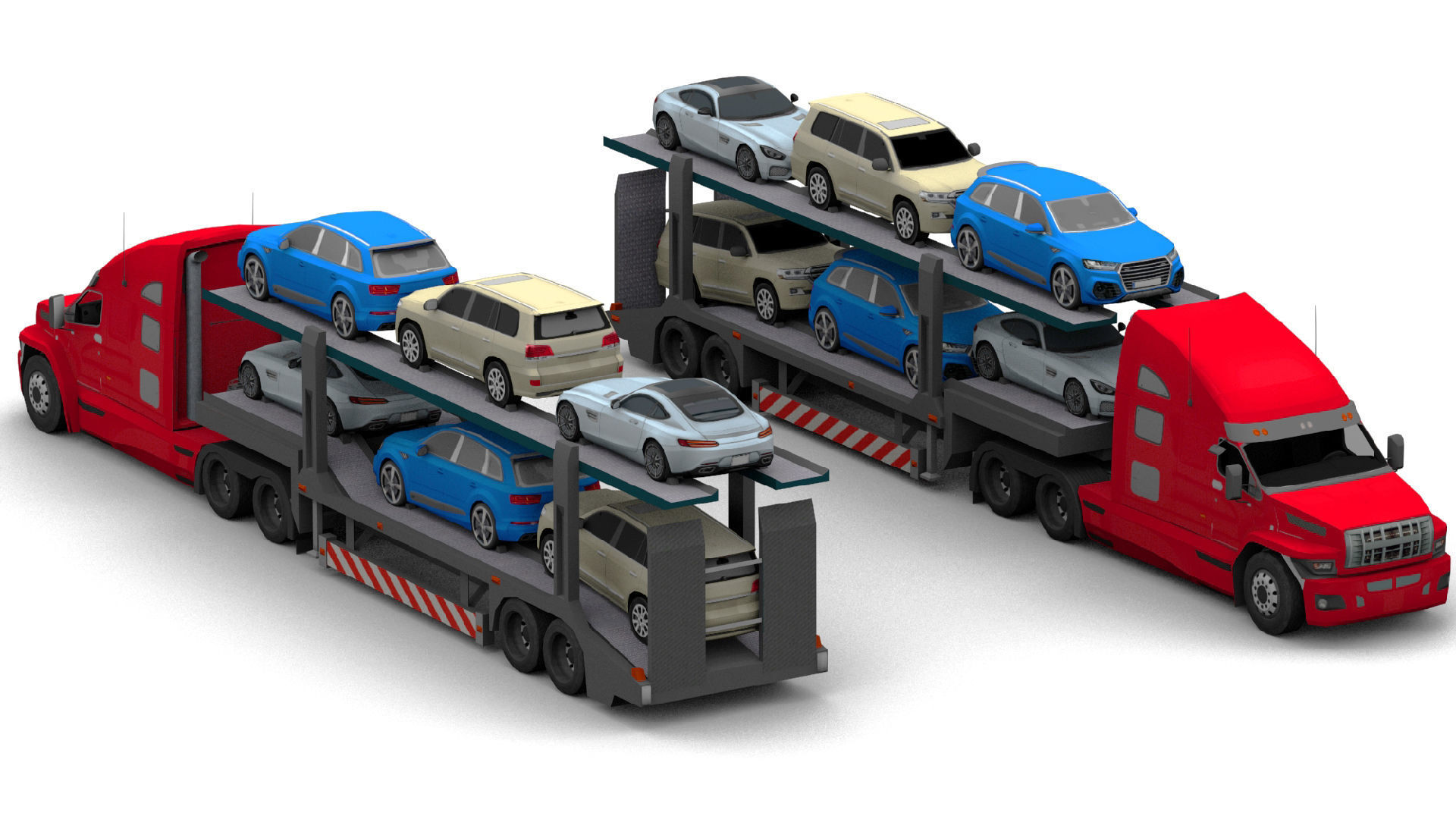 Vehicle-Pack Low-poly 3D model_46