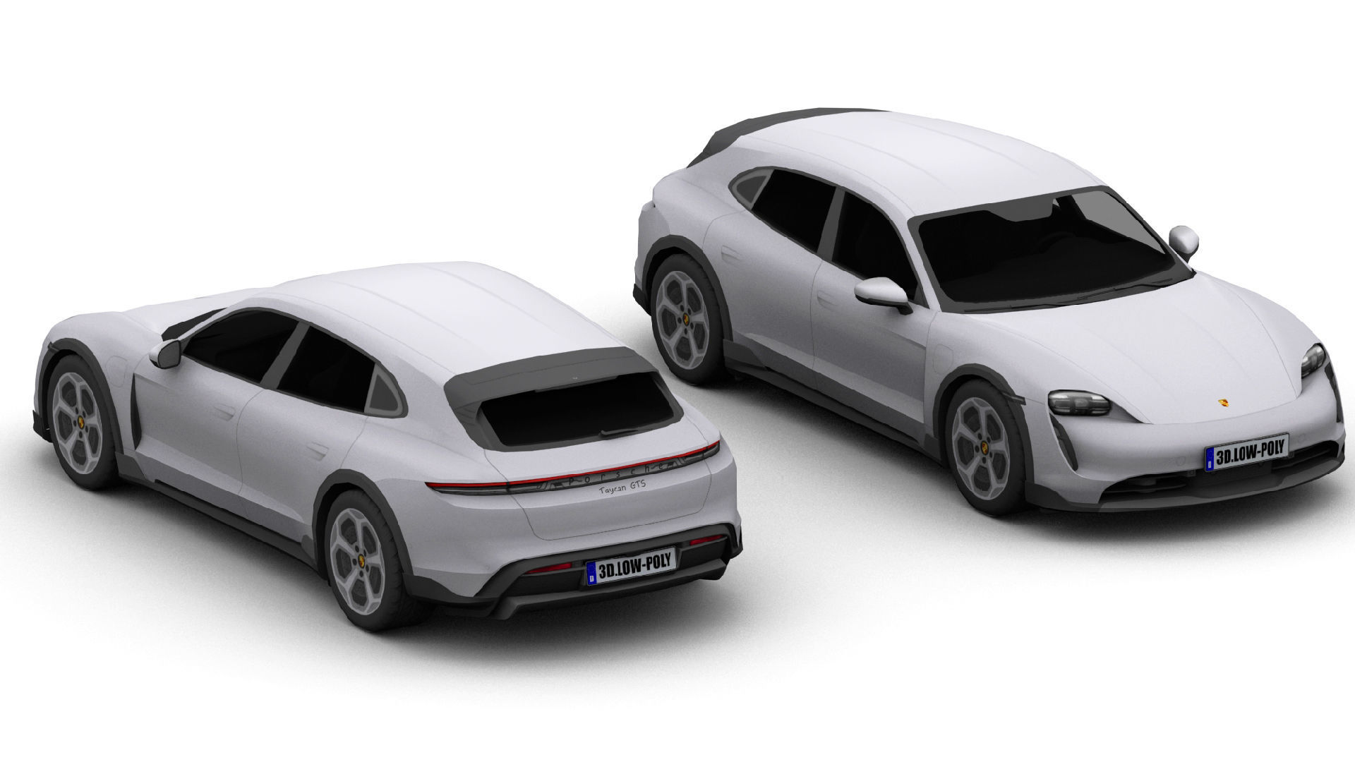 Vehicle-Pack Low-poly 3D model_9