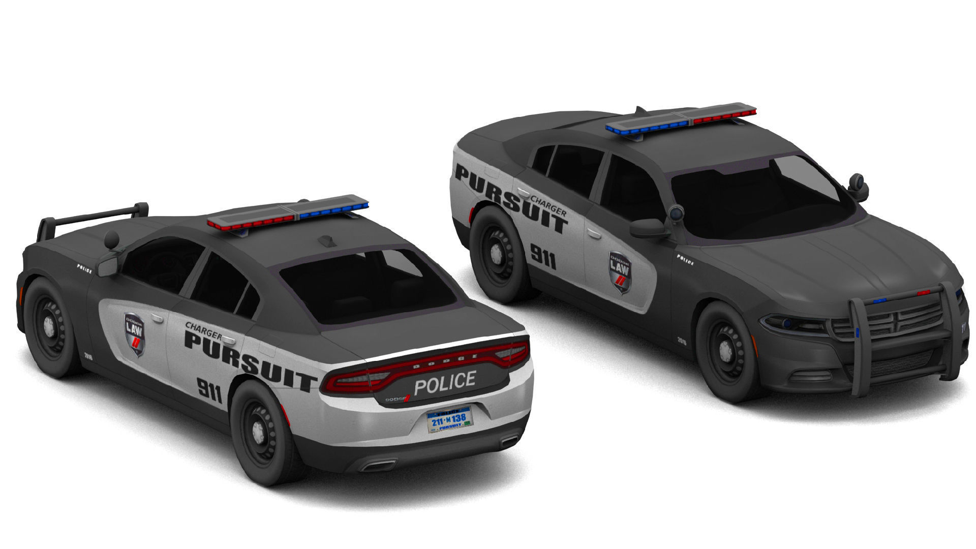 Vehicle-Pack Low-poly 3D model_21