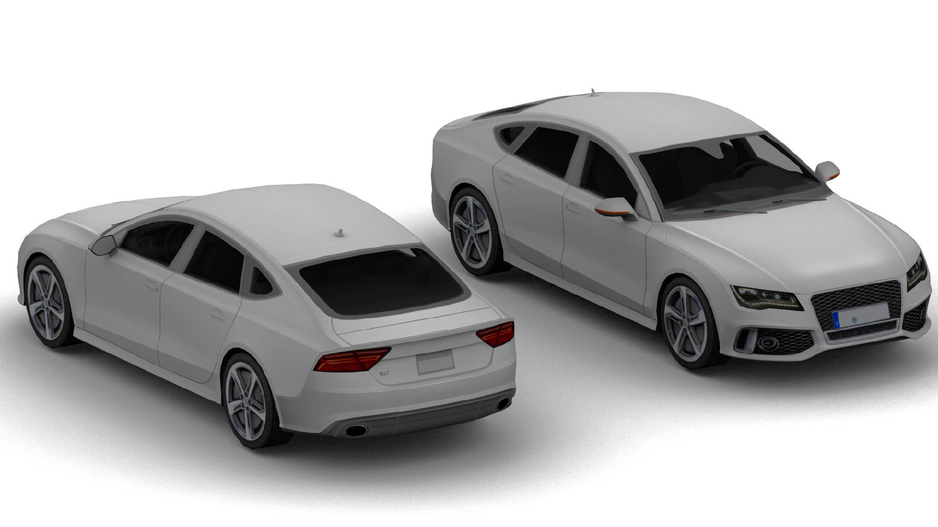 Vehicle-Pack Low-poly 3D model_15