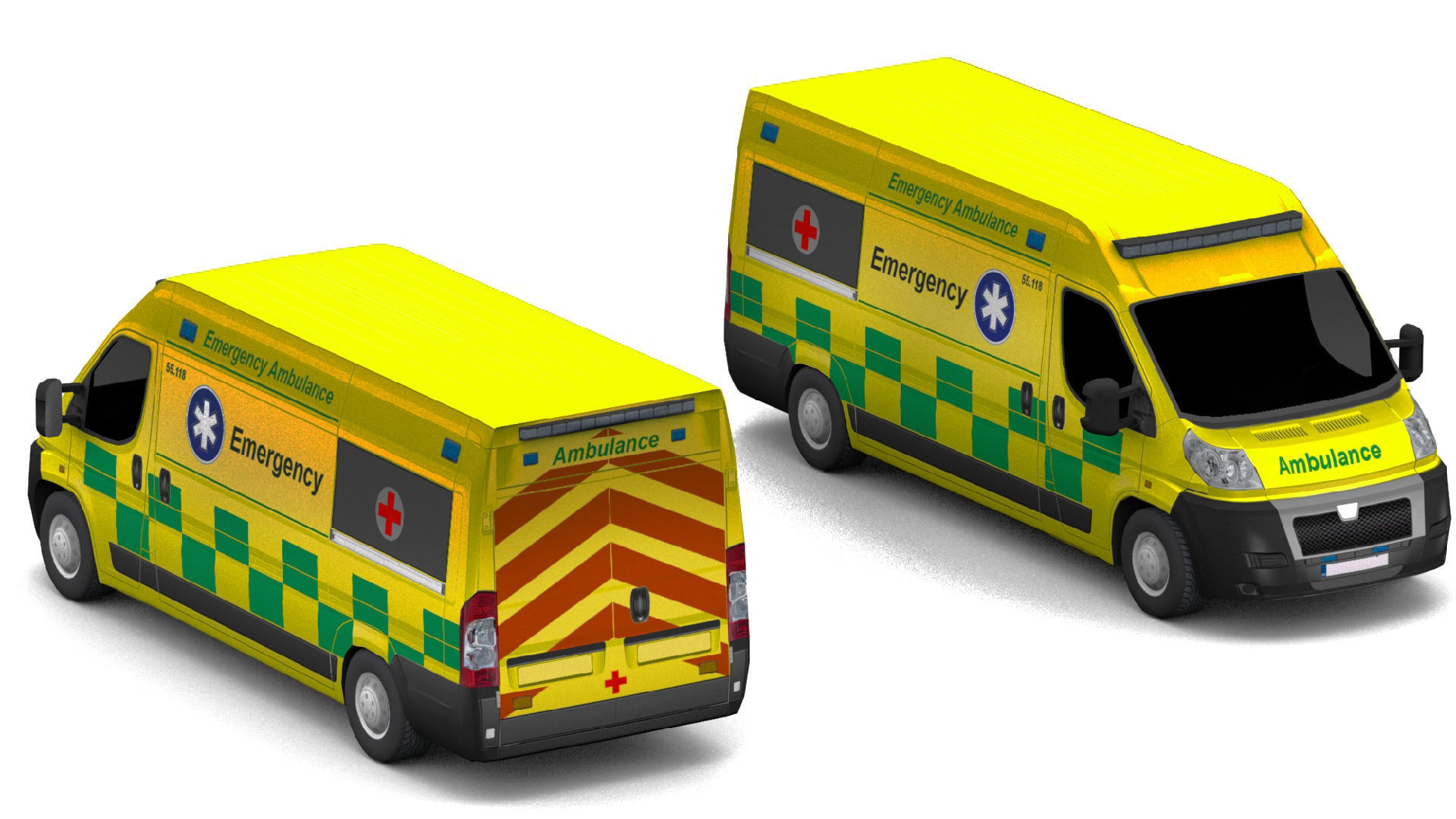 Vehicle-Pack Low-poly 3D model_41