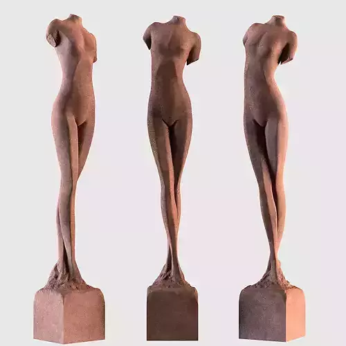 Woman Statue 3D print model