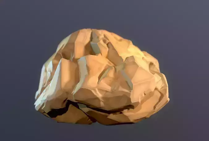 Stylized Rock - Desert style FREE Free low-poly 3D model