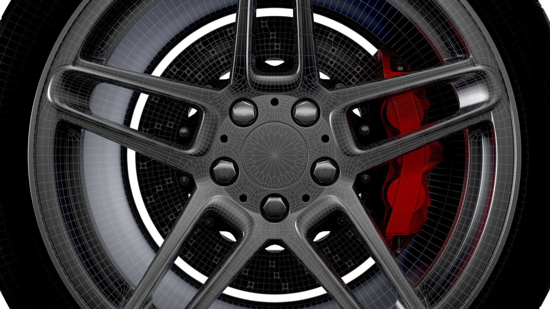 AC SCHNITZER type II wheel 3D model_13