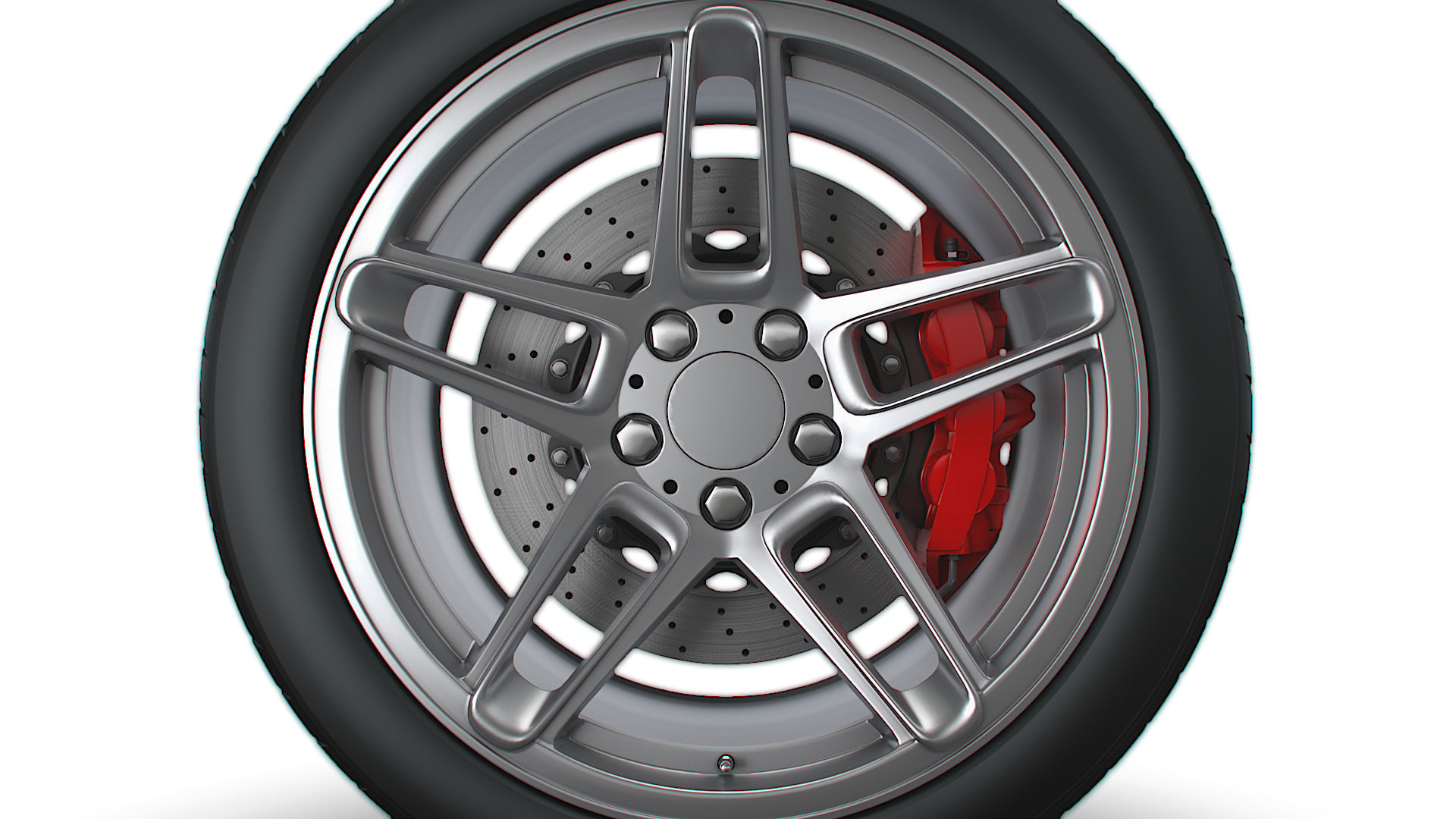 AC SCHNITZER type II wheel 3D model_4