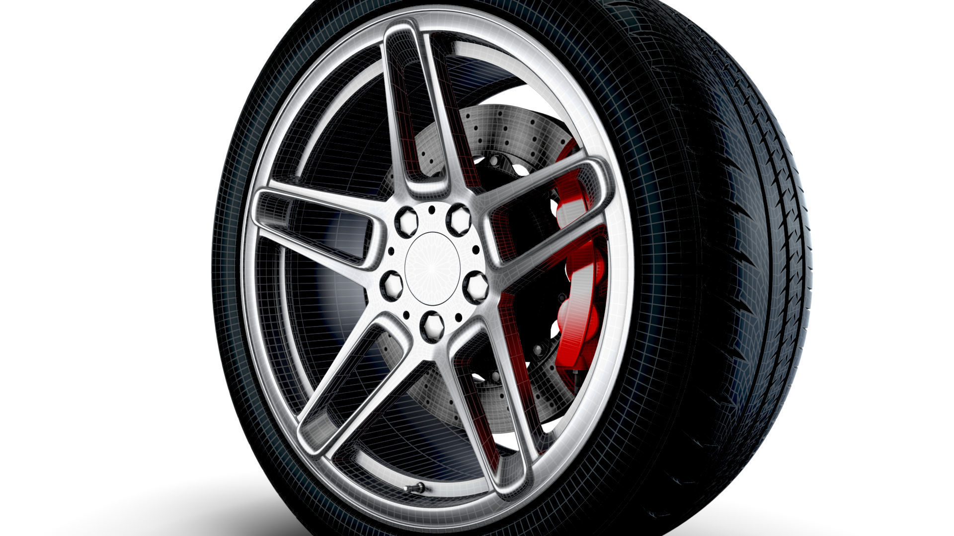 AC SCHNITZER type II wheel 3D model_12