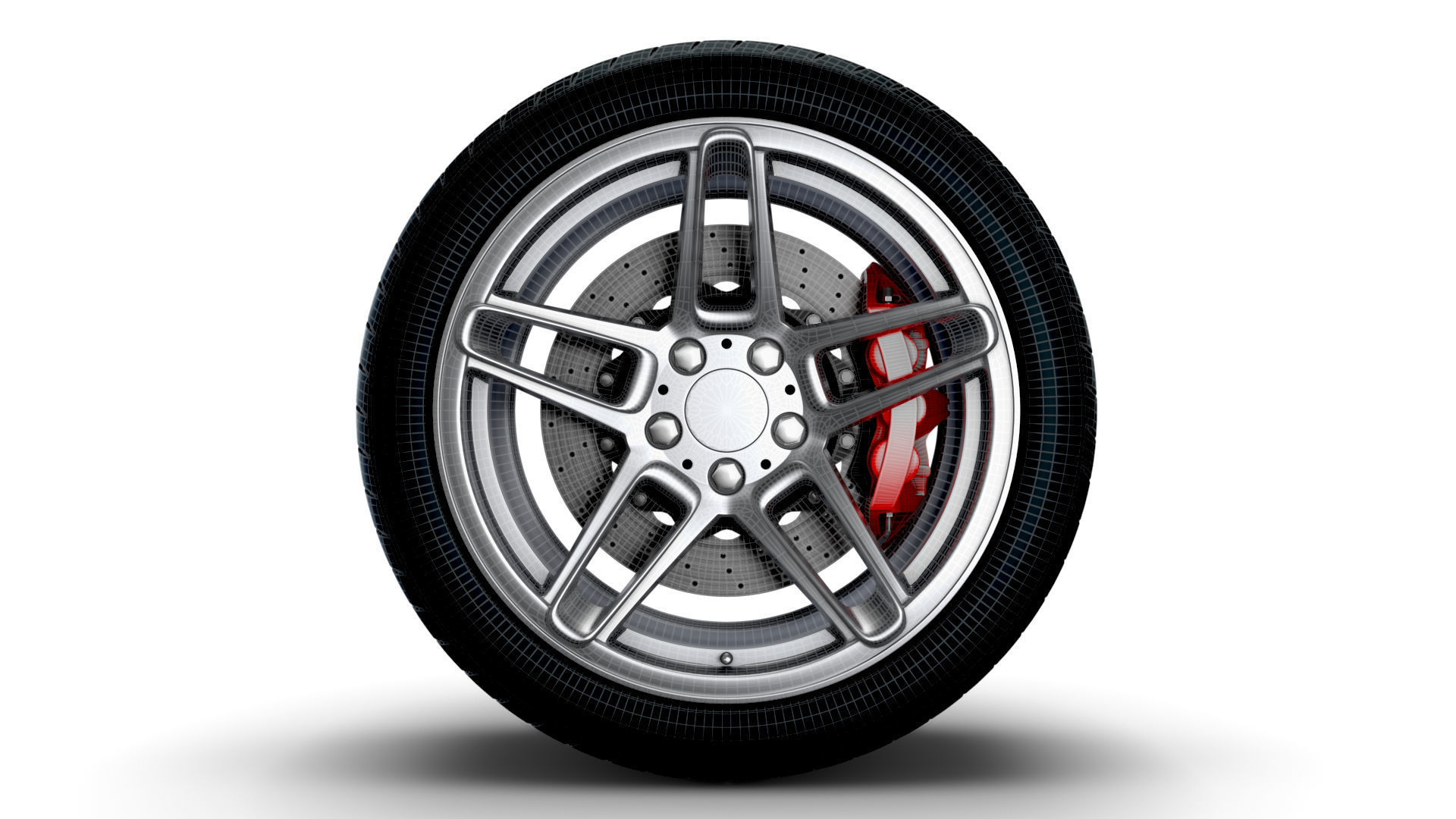 AC SCHNITZER type II wheel 3D model_7