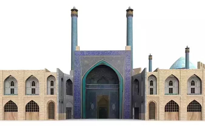 Imam Mosque Isfahan Iran 3D model