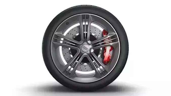 Audi R8 wheel