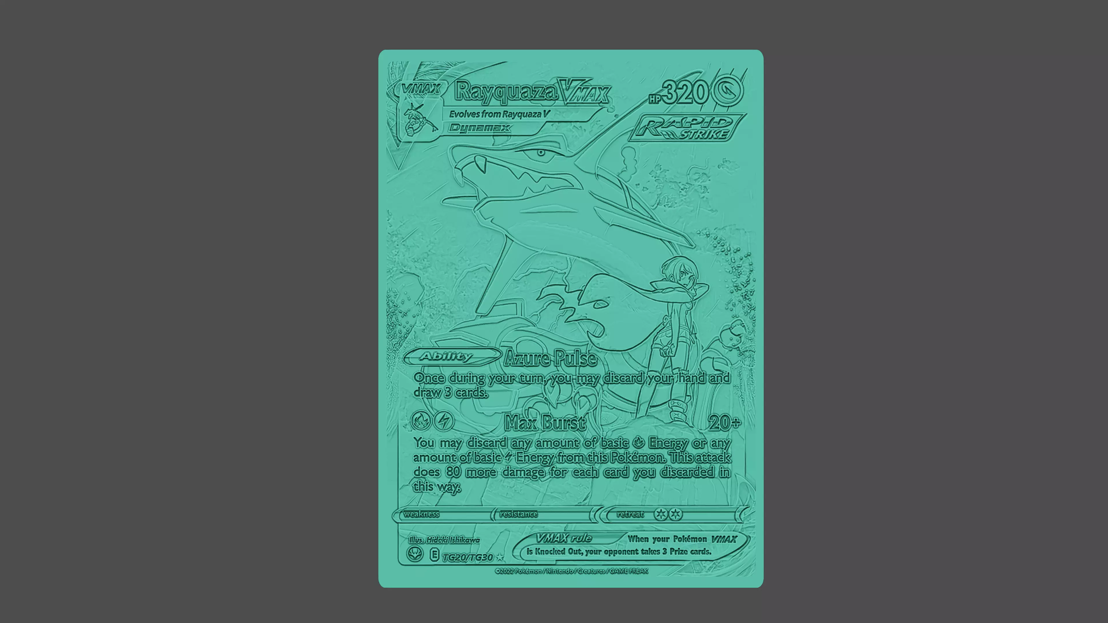 RAYQUAZA POKEMON 3D print model_0