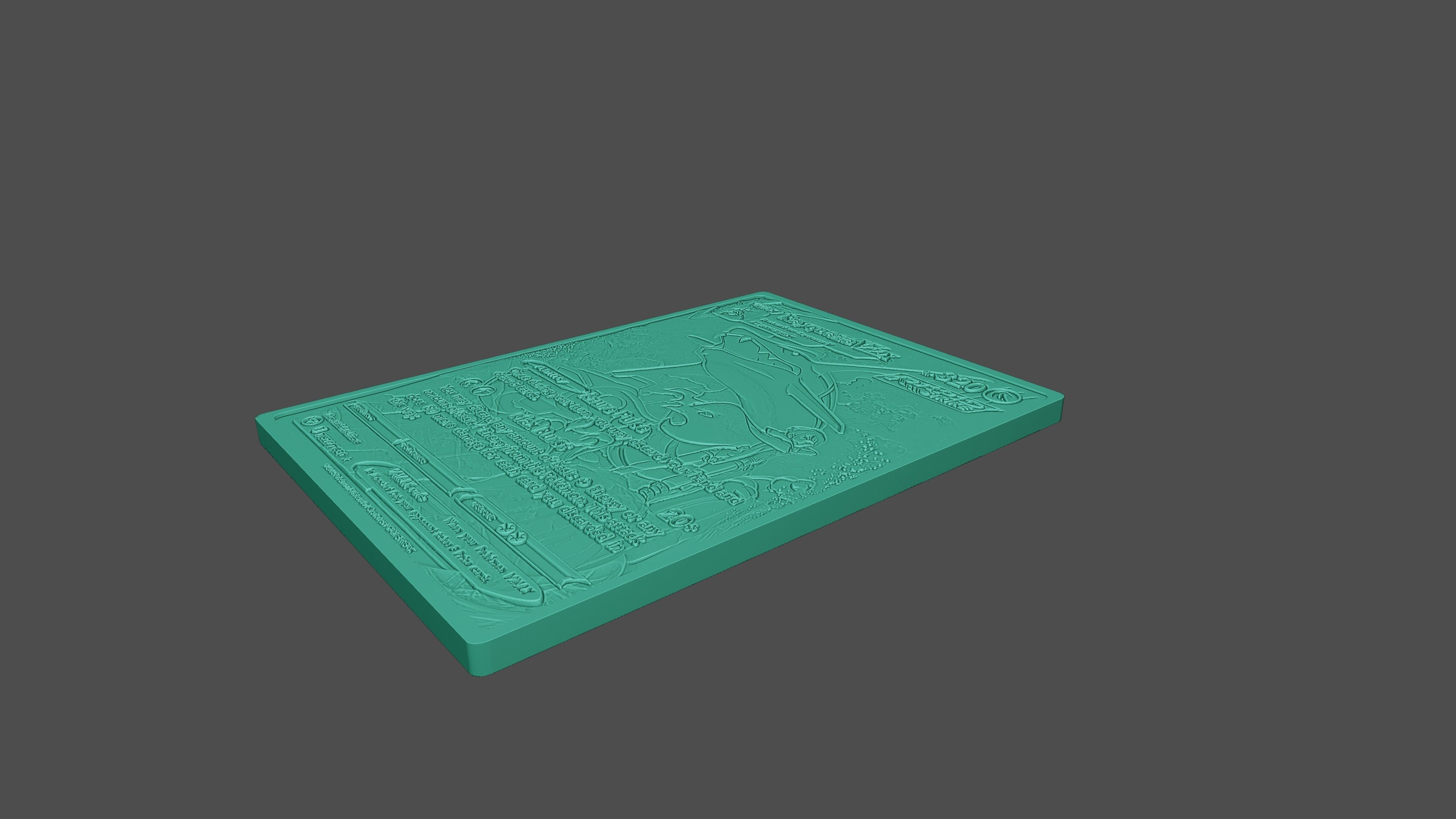 RAYQUAZA POKEMON 3D print model_1