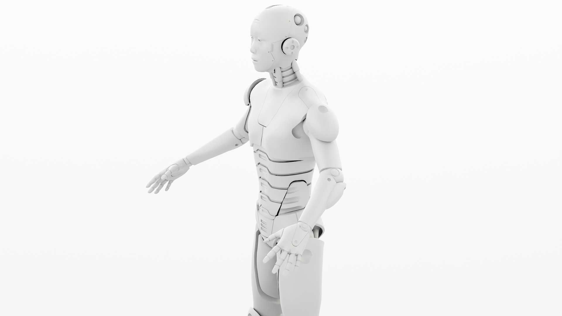 HUMANOID M-3000  RIGGED 3D model_33