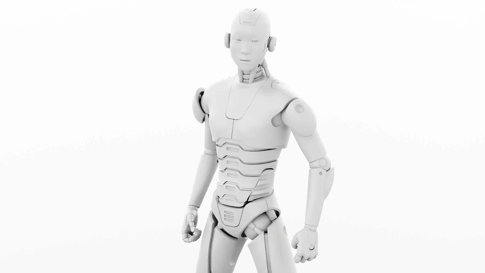 HUMANOID M-3000  RIGGED 3D model_34