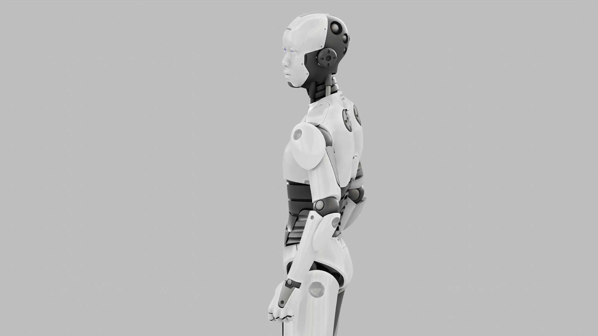 HUMANOID M-3000  RIGGED 3D model_10