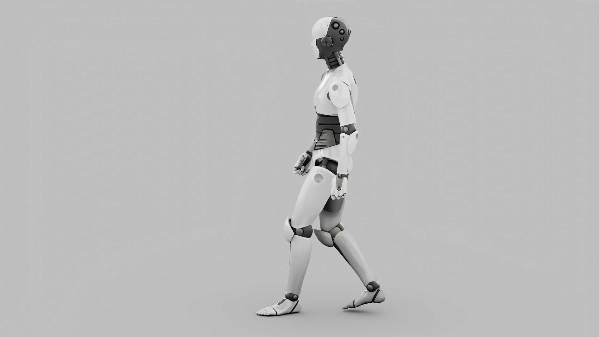 HUMANOID M-3000  RIGGED 3D model_28