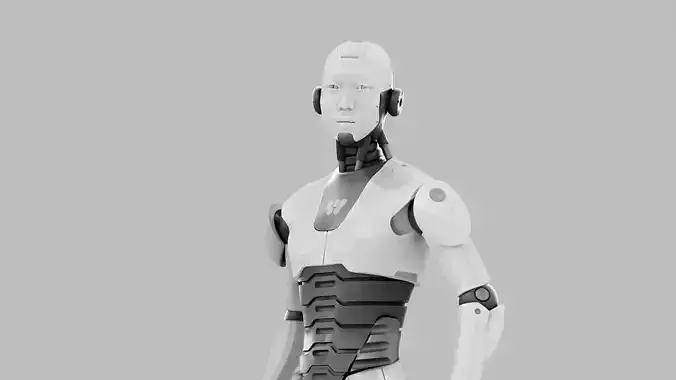 HUMANOID M-3000  RIGGED 3D model