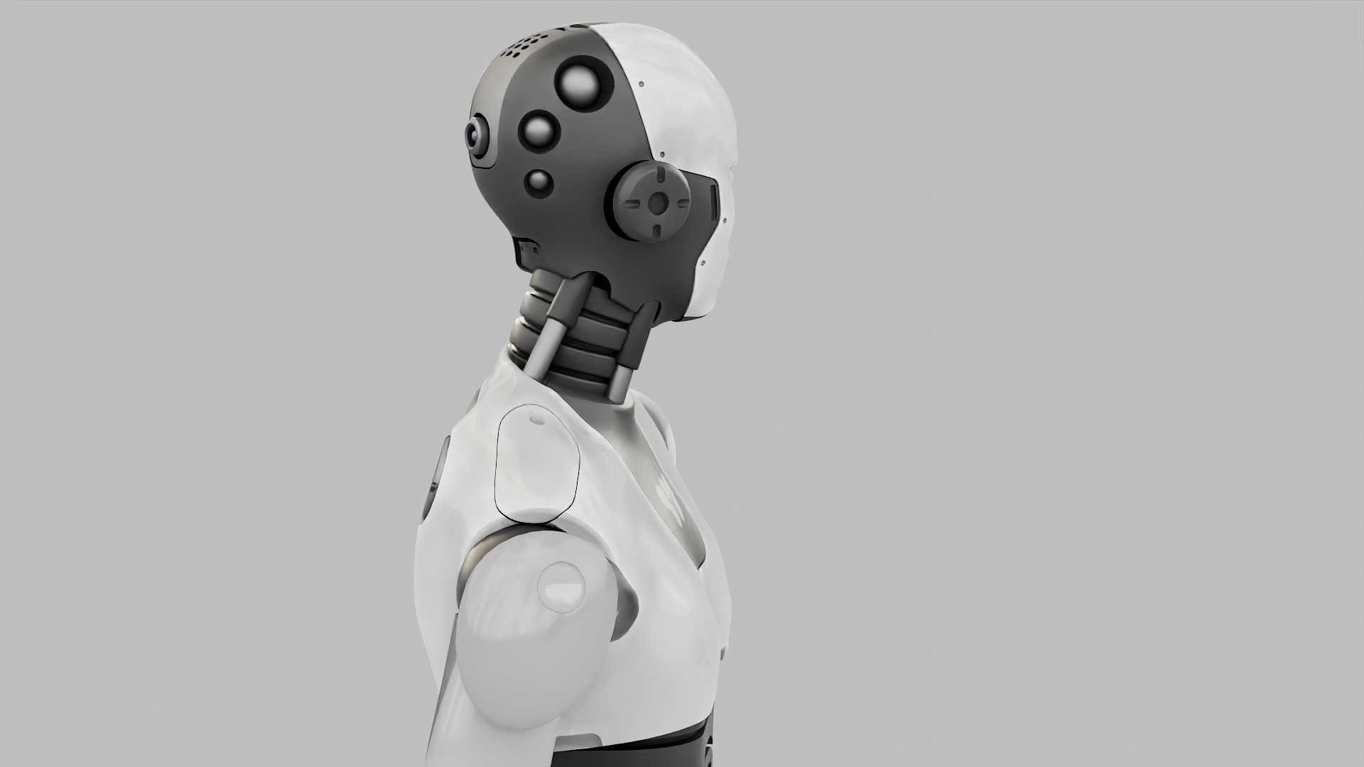 HUMANOID M-3000  RIGGED 3D model_24