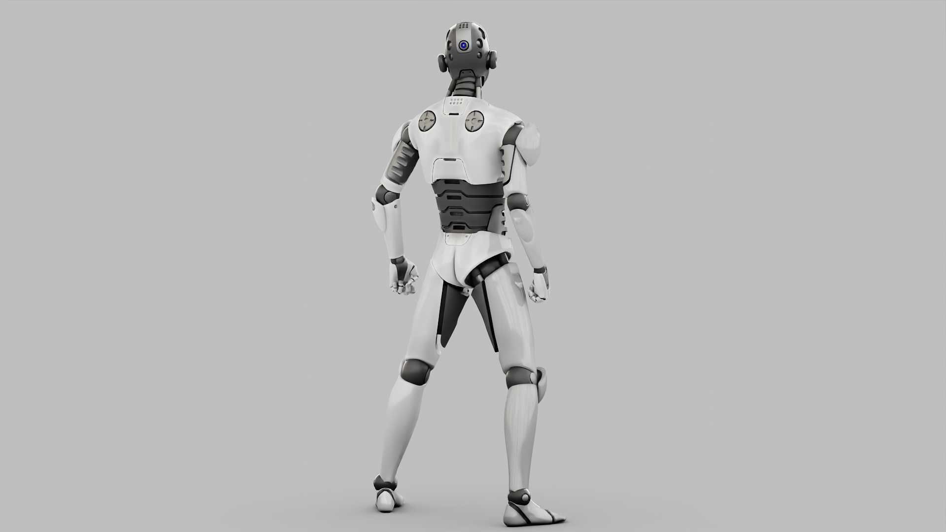 HUMANOID M-3000  RIGGED 3D model_18