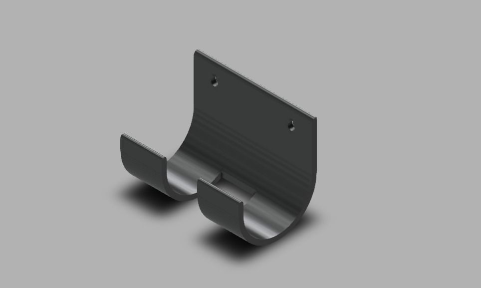 Rubber Hammer Holder 3D print model_1