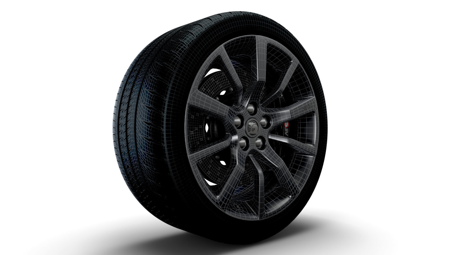 HSV SV wheel 3D model_9