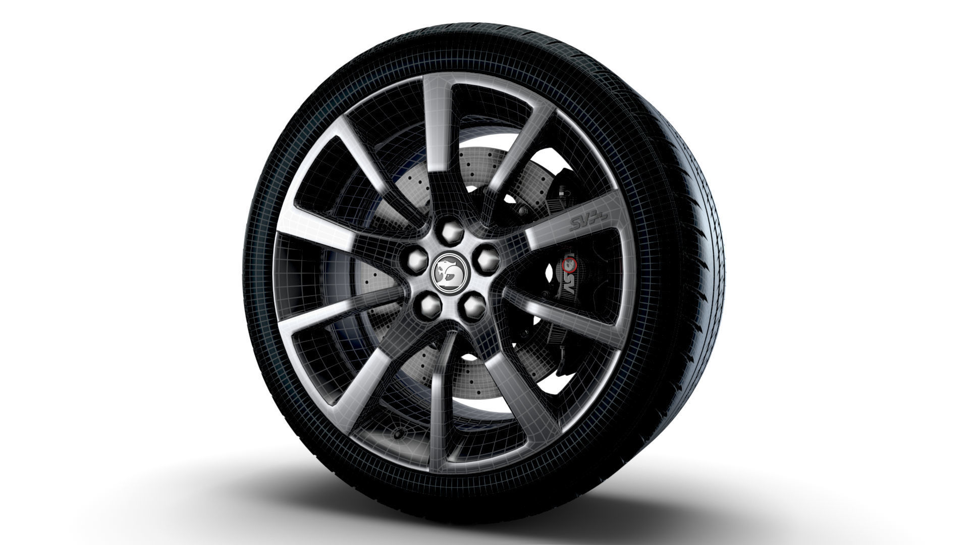 HSV SV wheel 3D model_8