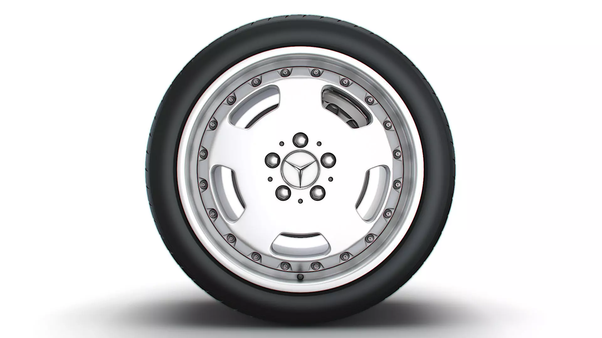 Mercedes Benz AMG Aero II Wheel 3D model