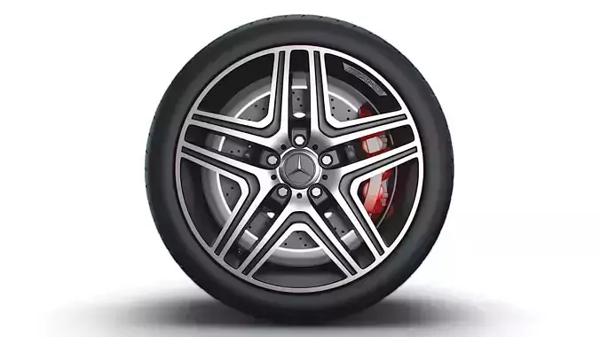 Mercedes Benz AMG G63 wheel