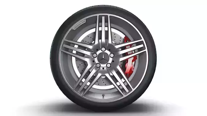 Mercedes Benz AMG wheel
