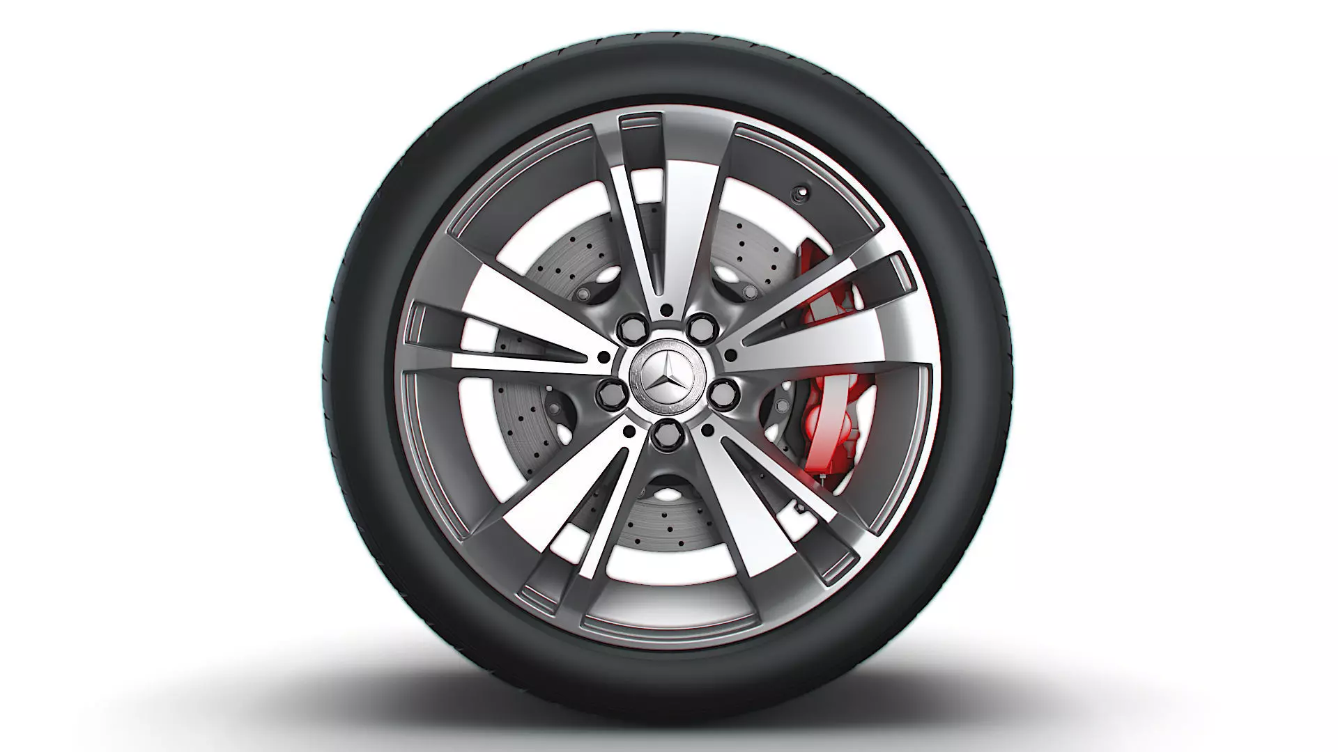 Mercedes Benz OEM wheel 3D model