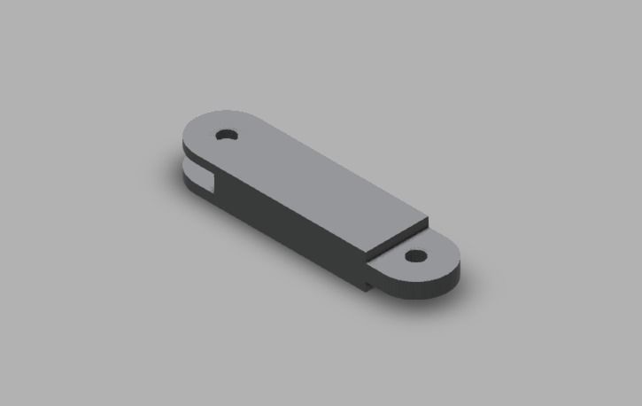HC-SR501 Pir Wall Support 3D print model_1