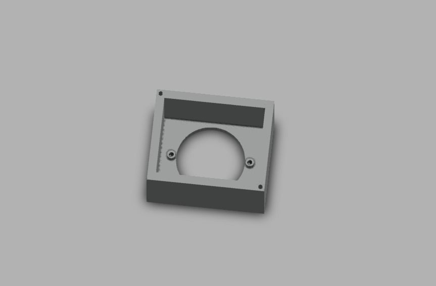 HC-SR501 Pir Wall Support 3D print model_5