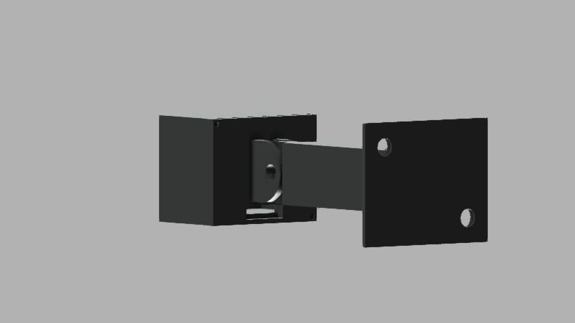 HC-SR501 Pir Wall Support 3D print model_4