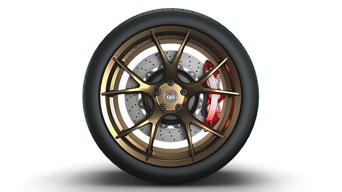 Project 6GR wheel 3D model
