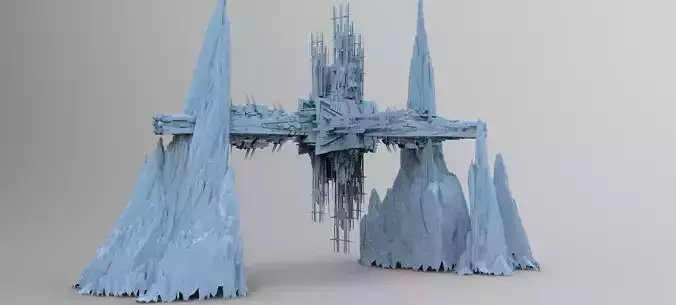 Spaceship cliff base 2 